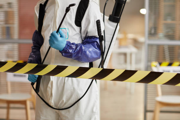 Professional Biohazard technician working in Clinton, WI